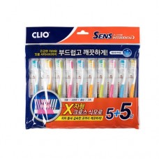 Зубная щетка с ультратонкой щетиной Clio Sens Interdental Antibacterial Ultrafine Toothbrush